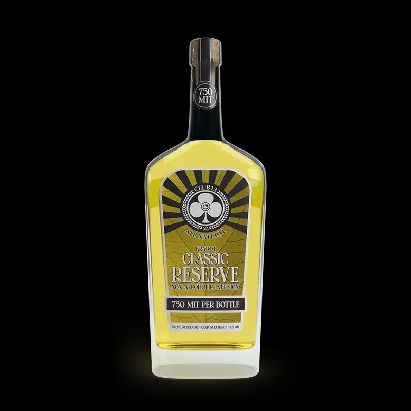 Club 13 Reserve (750ml) 750MIT- Non Alcoholic Infusion, Size: Full Bottle 750mg MIT