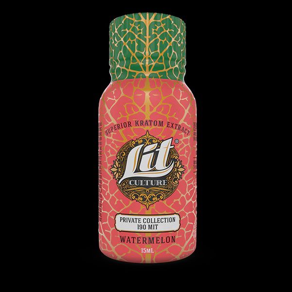 Lit Kratom Extract Shot Watermelon
