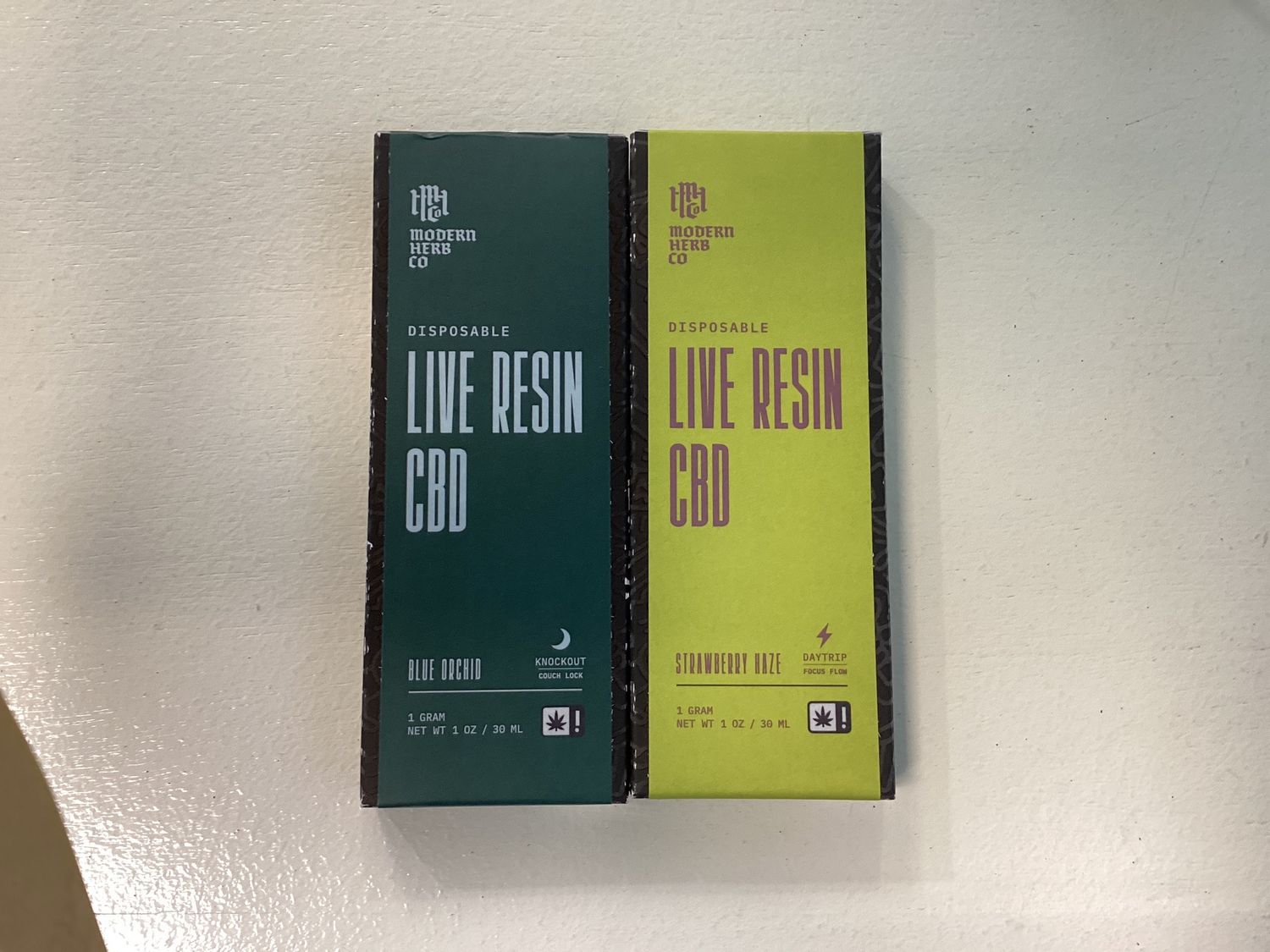 Modern Herb Co - CBD Live Resin Disposable
