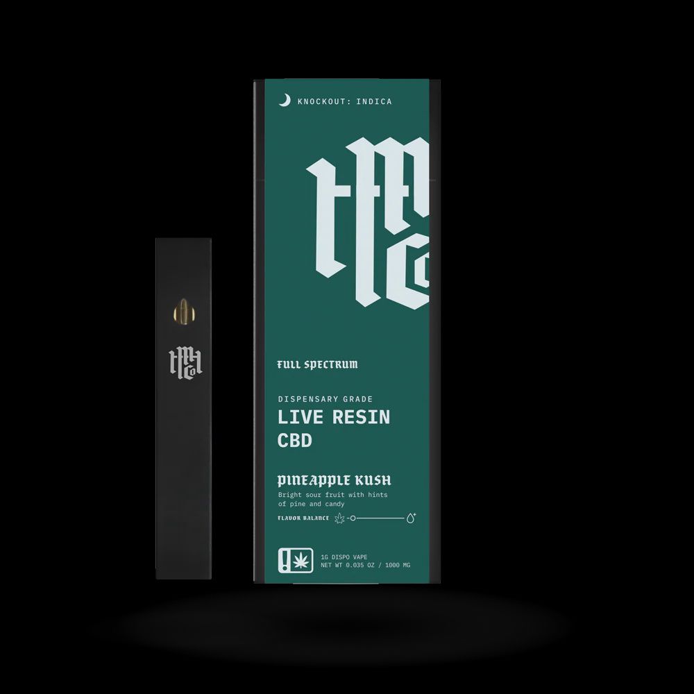 Modern Herb Co - CBD Live Resin Disposable - Pineapple Kush
