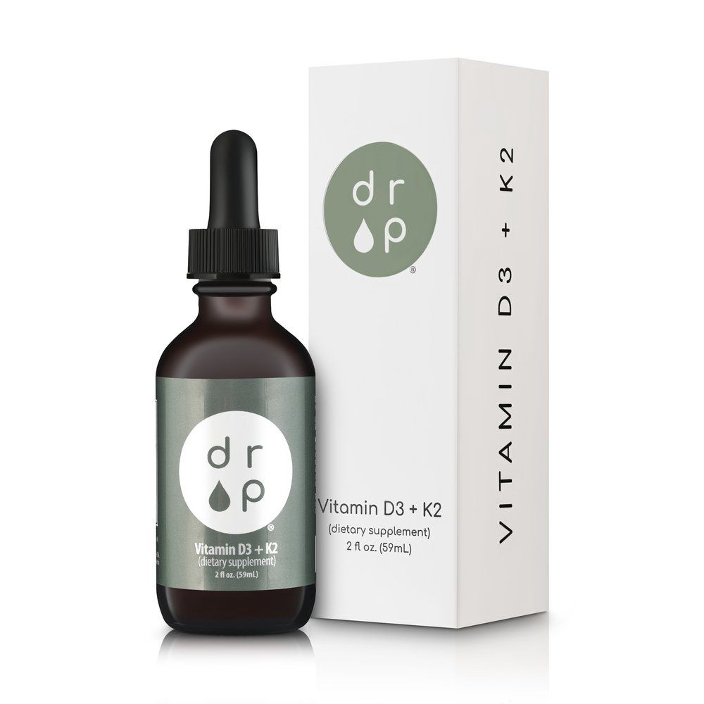 Drop Supplements Vitamin D3 + K2 Tincture