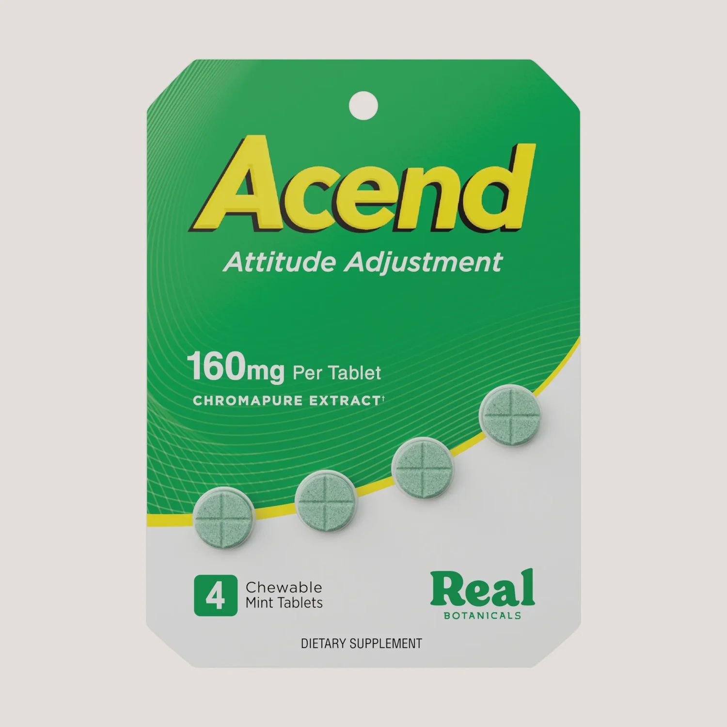 Real Botanicals - Acend Tablets (160mg ea)