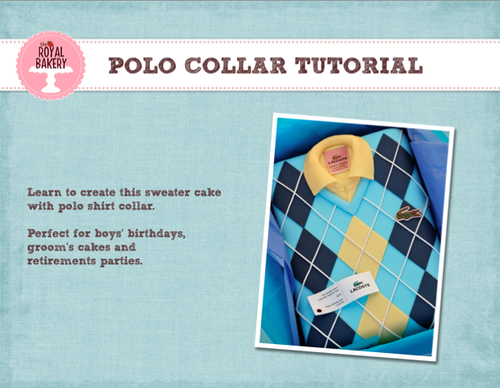 Sweater Cake Tutorial