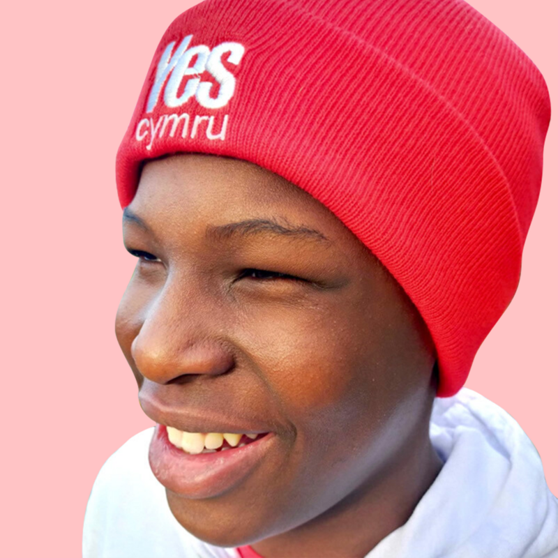 Red YesCymru Beanie Hat