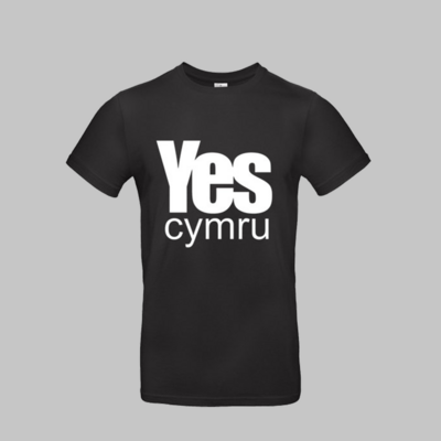 Black YesCymru T-Shirt