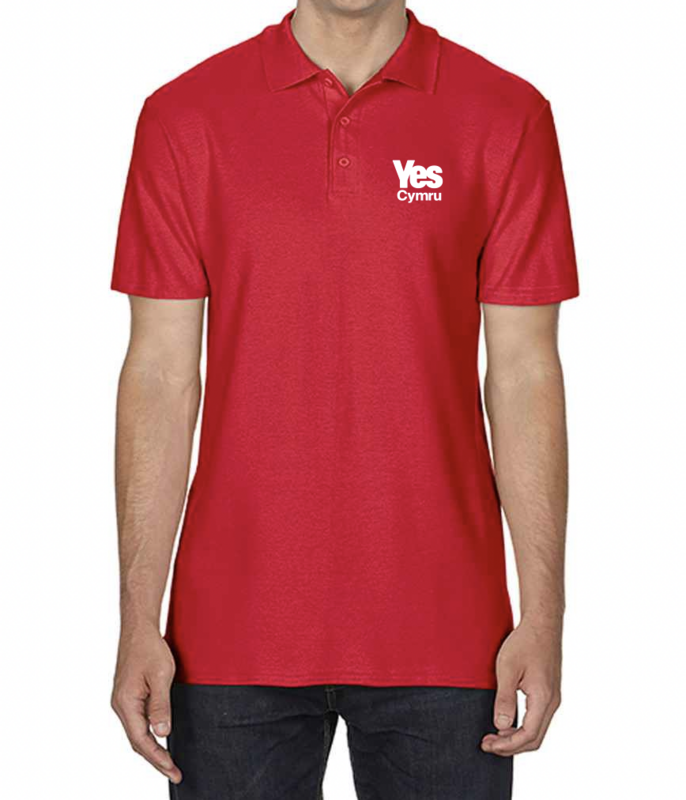 Red YesCymru Polo Shirt