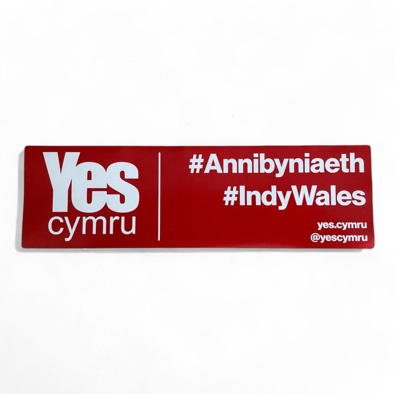 YesCymru Car Window Sticker