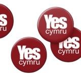 Red YesCymru Badges