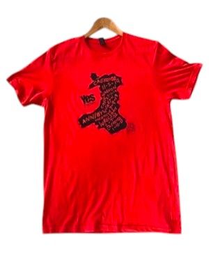 YesCymru Bagsy T-Shirt - Red
