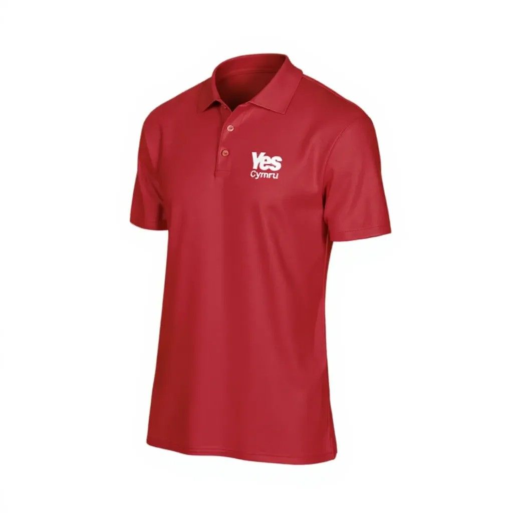 Red YesCymru Polo Shirt