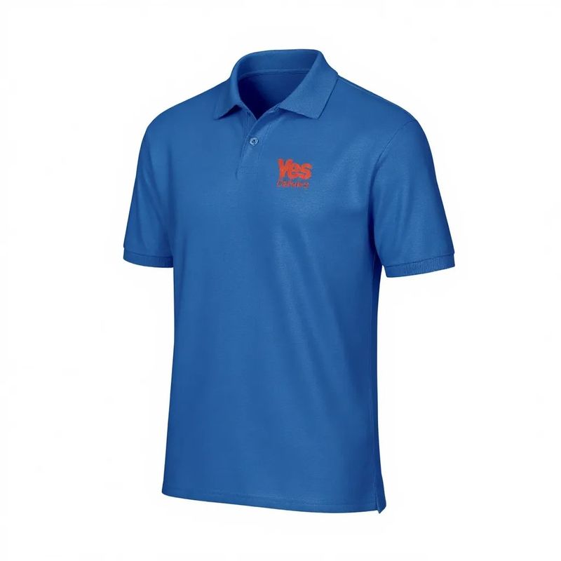 Blue YesCymru Polo Shirt