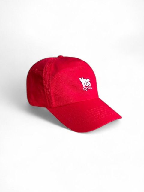 Kids YesCymru Red Baseball Cap