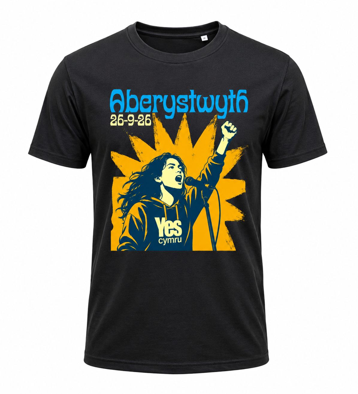 Aberystwyth T Shirt - Black