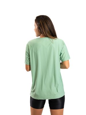 Camiseta Dryfit Verde Pastel