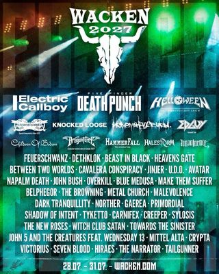 Carfahrt nach Wacken 2027 mit Ticket (351€)inkl. Bier, Mineral und einer kleinen Verpflegung. 25.07.2027-31.07.2027