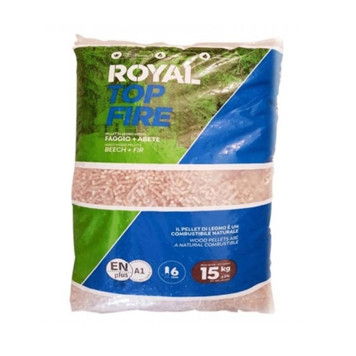 Bancale Pellet Misto Faggio+Abete Royal Top Fire