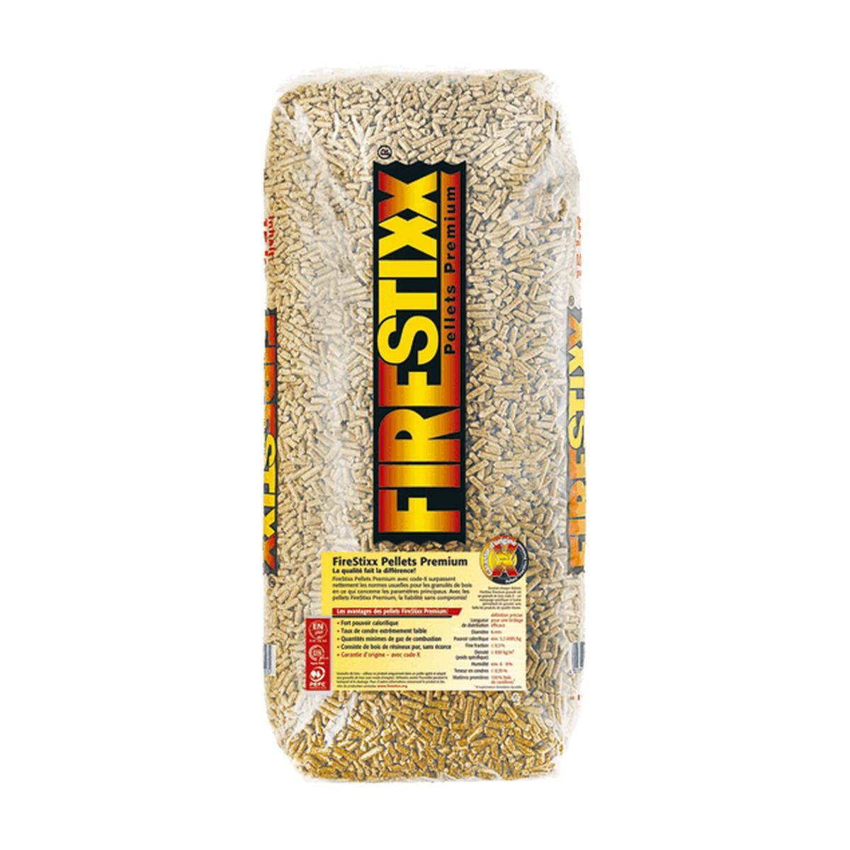 Bancale Pellet Firestixx Abete Chiaro