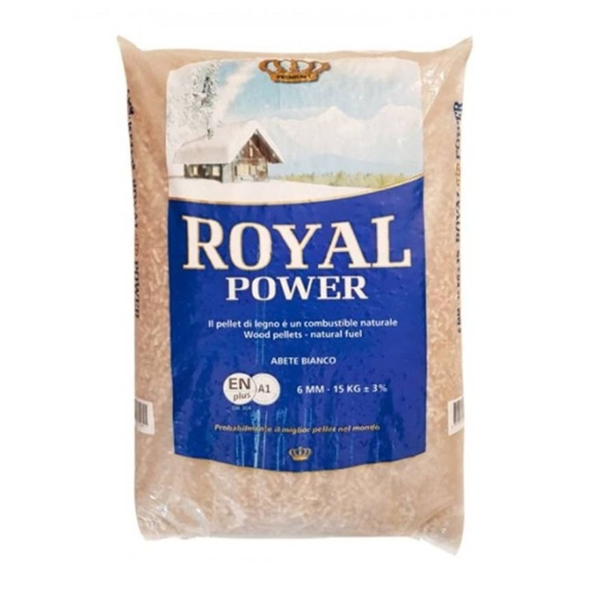 Bancale Pellet Abete Bianco Royal Power
