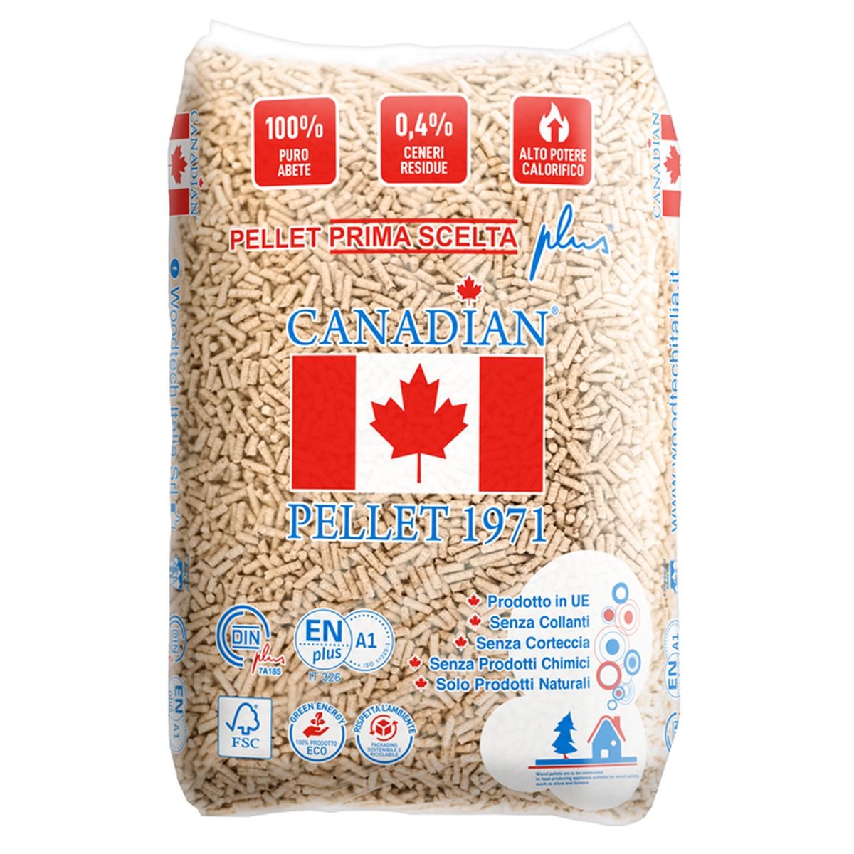 Bancale Canadian Pellet Canadese