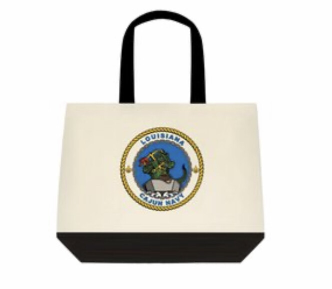 Two Tone Deluxe Classic Cotton Tote Bag