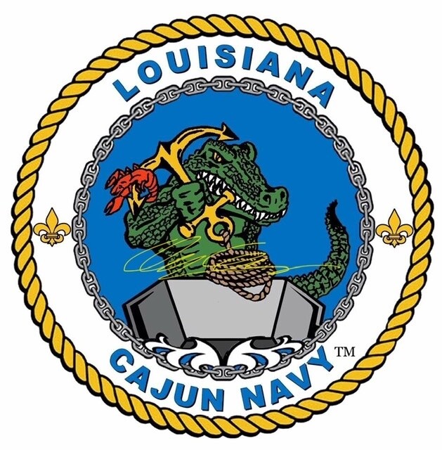 Limited Edition Louisiana Cajun Navy Gator Supporter Decal