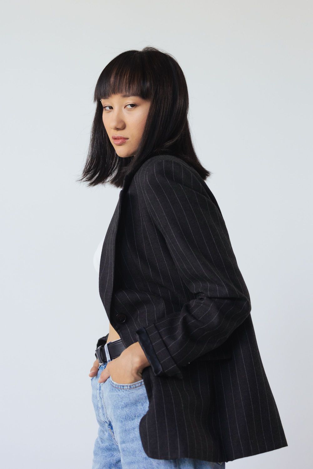 Boiled Wool Blazer