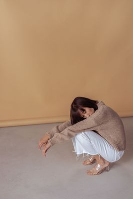 Cropped Ecru Jean