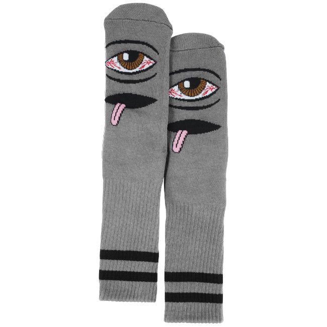 BLOODSHOT EYE SOCK, Colour: Grey