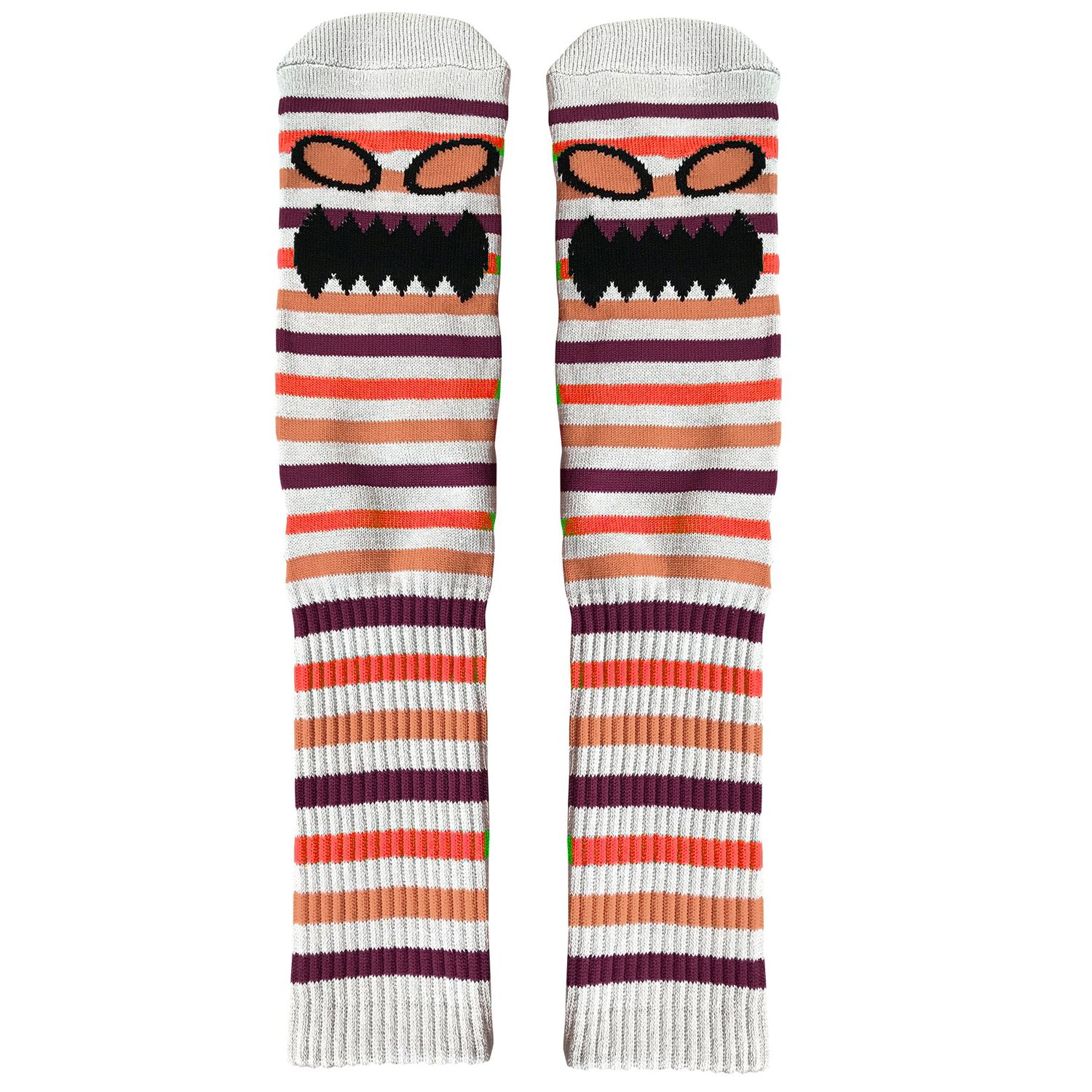 MONSTER FACE MINI STRIPES