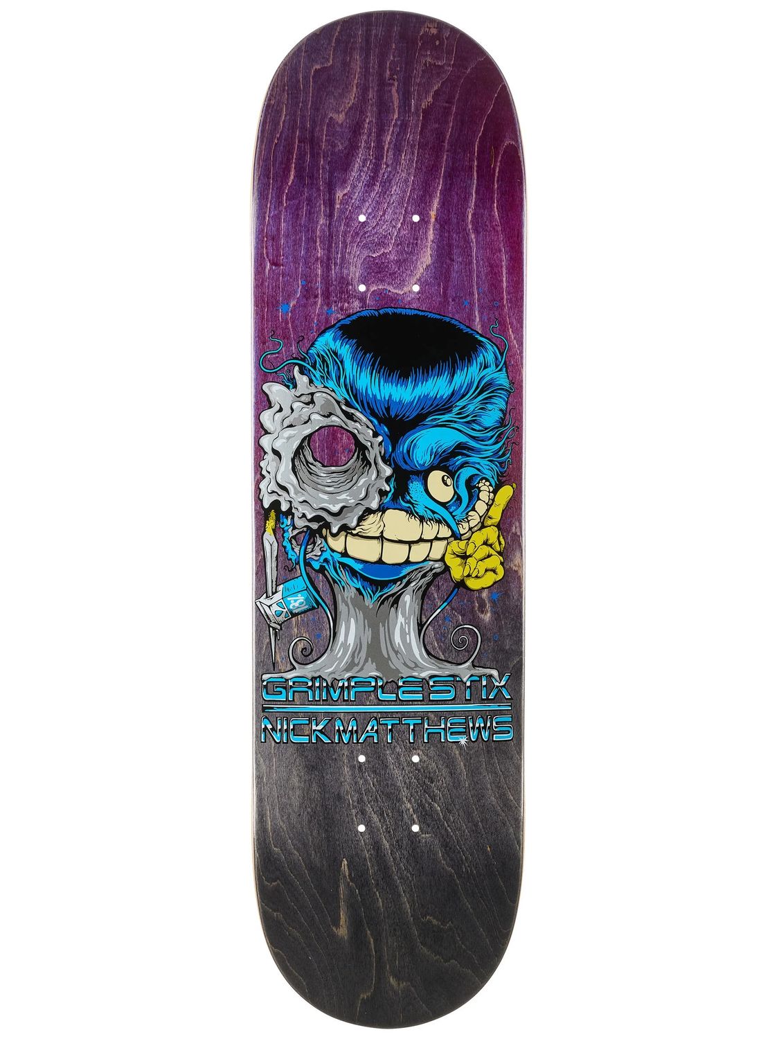 Anti-Hero Grimple Stix Matthews Grimplenator 8.5" Skateboard Deck