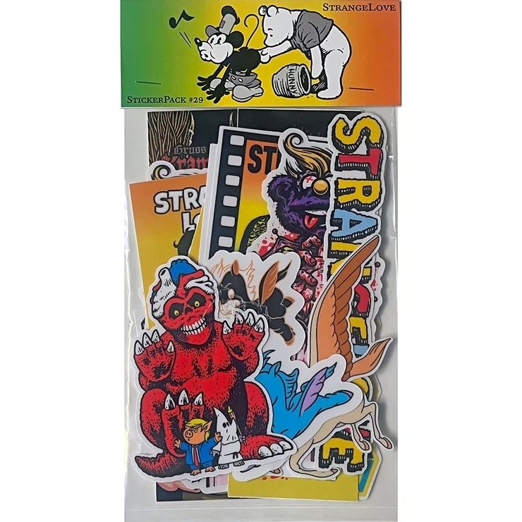 StrangeLove Skateboards Sticker Pack #29