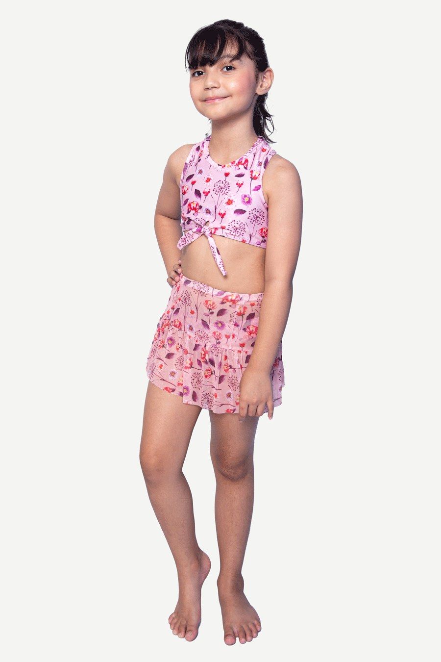 Dandelion Floral Tulle Skirt