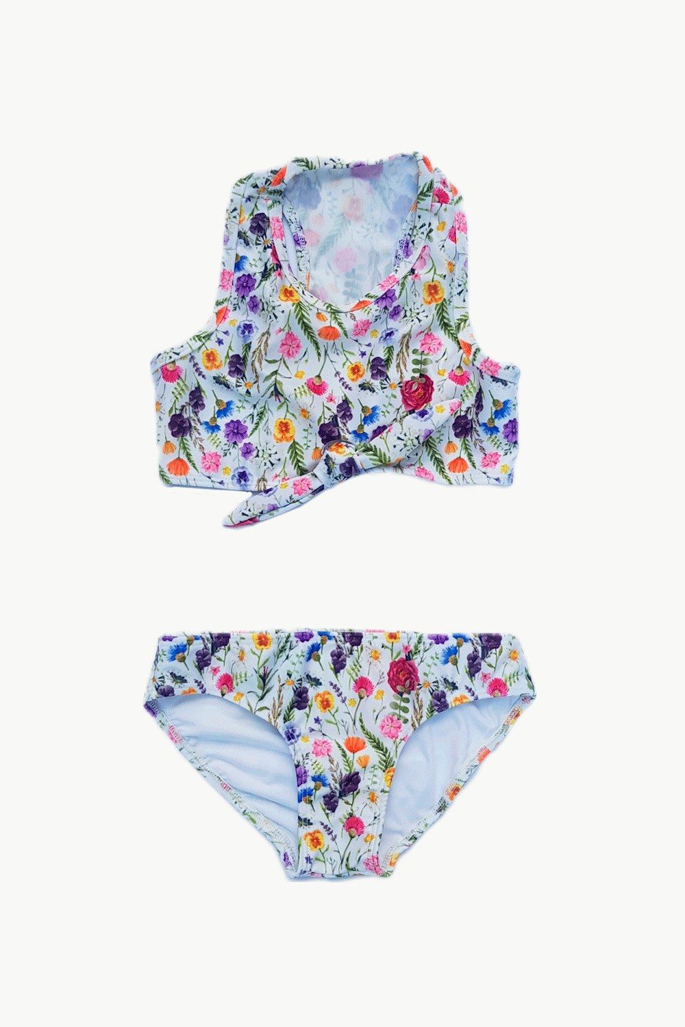 Pansy Racerback Bikini — Amor Perfeito × Ma Perle