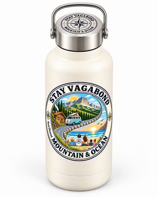Gourde Isotherme 1 L Stay Vagabond – Mountain &amp; Ocean