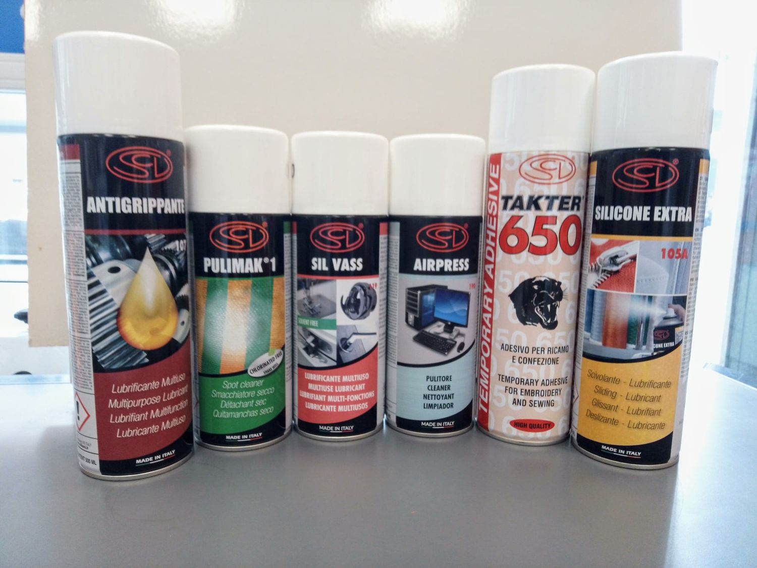 Bombolette spray SCL Bombolette spray SCL