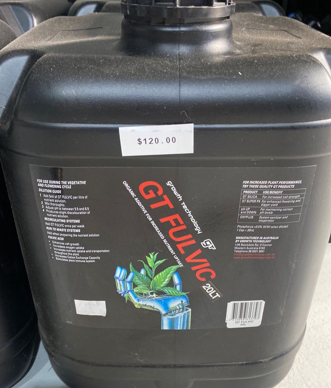 Gt fulvic 20ltr