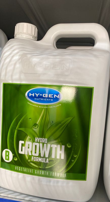 Hygen Hydro Grow 5ltr Part B