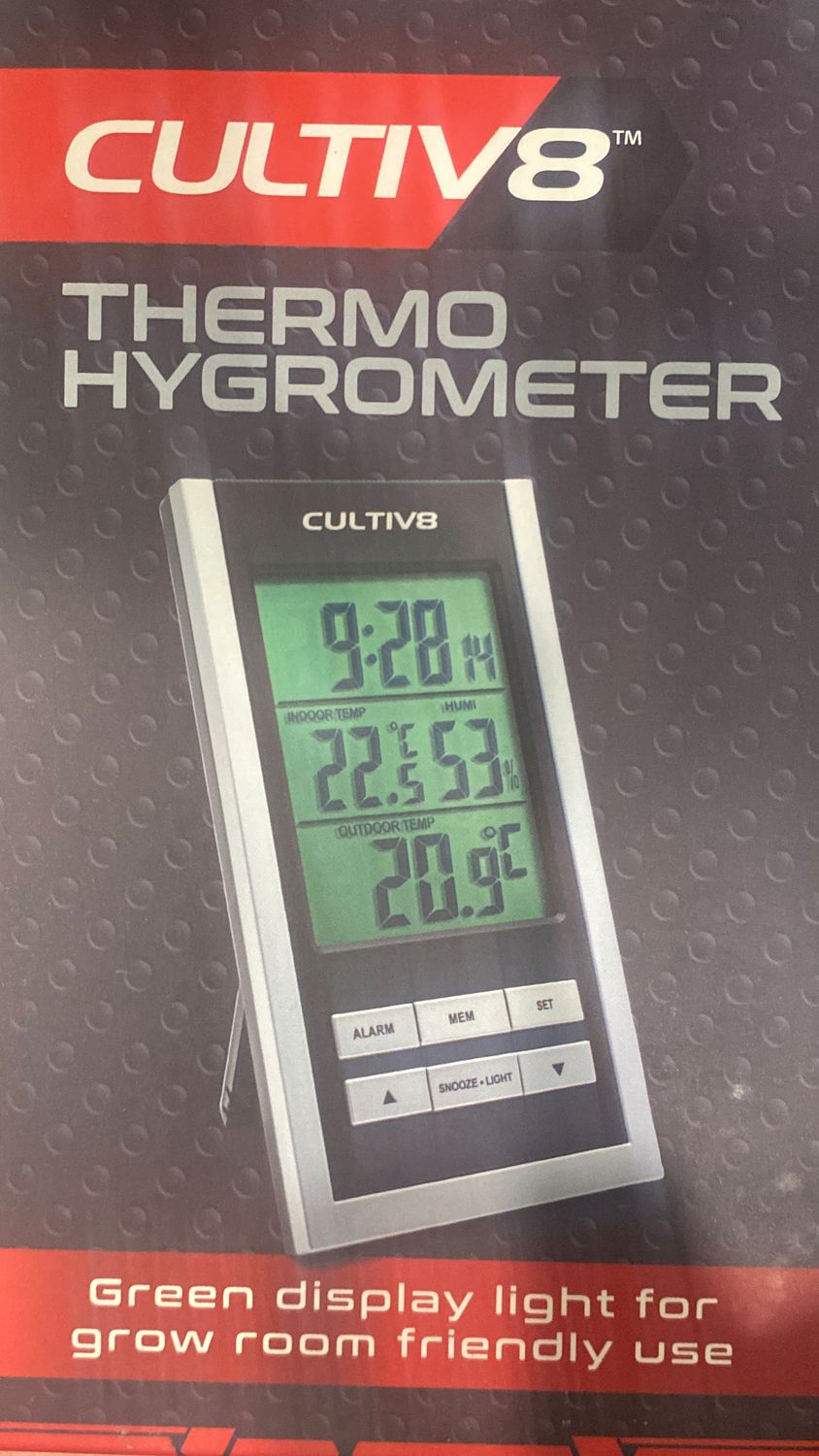 Cultivate thermo hygrometer