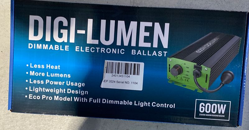 Digi-lumen dimmable ballast