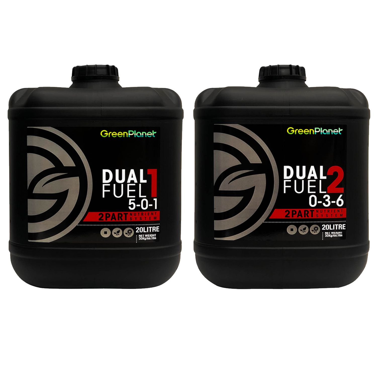 Green planet dual fuel A+B set 20L