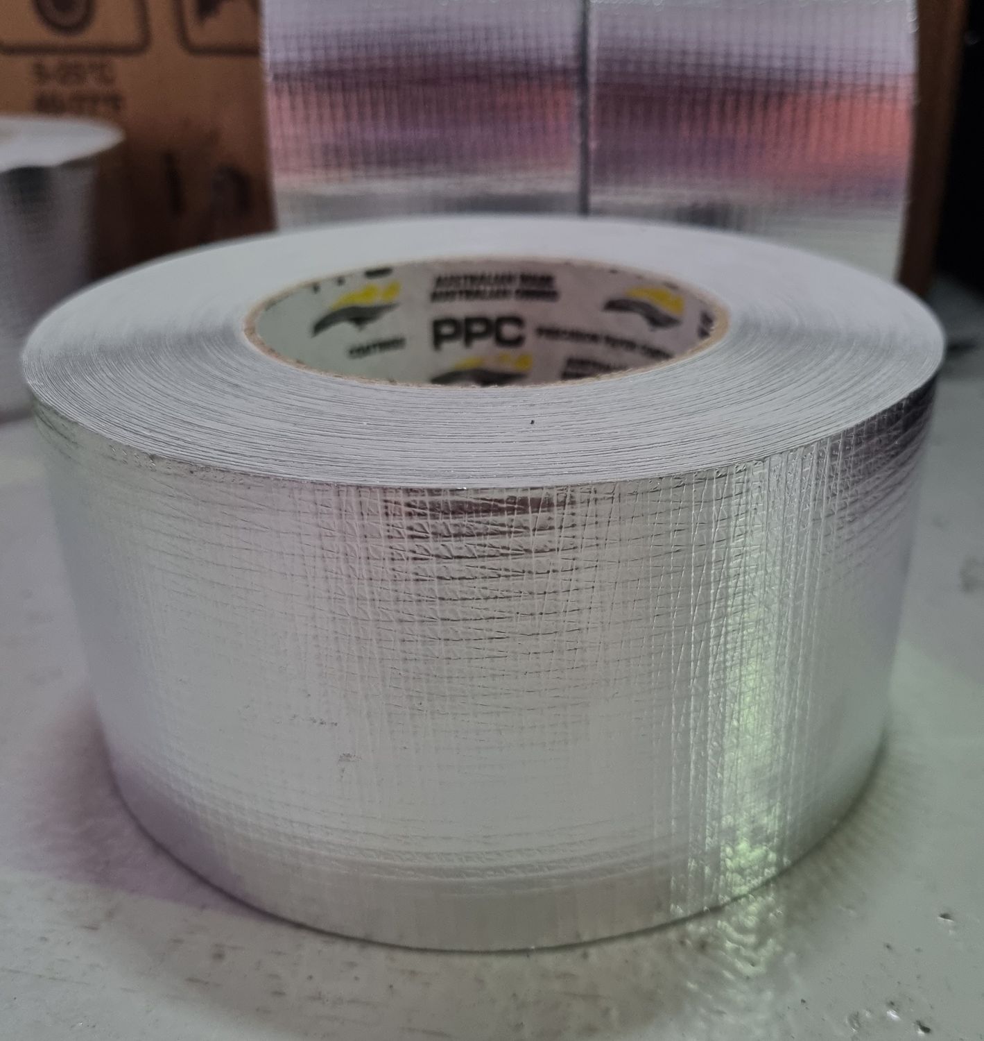 Ppc reinforced foil duct tape