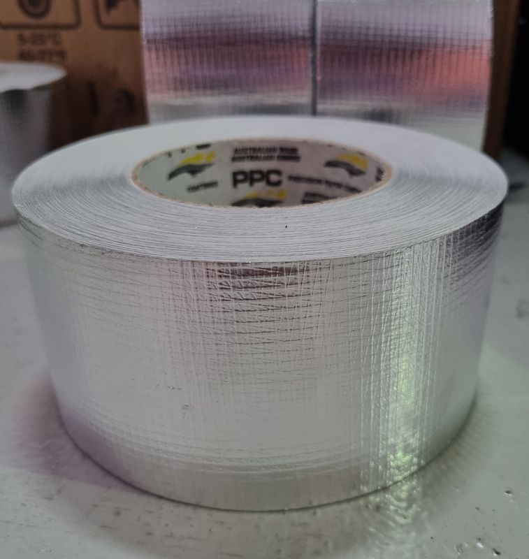 Ppc reinforced foil duct tape