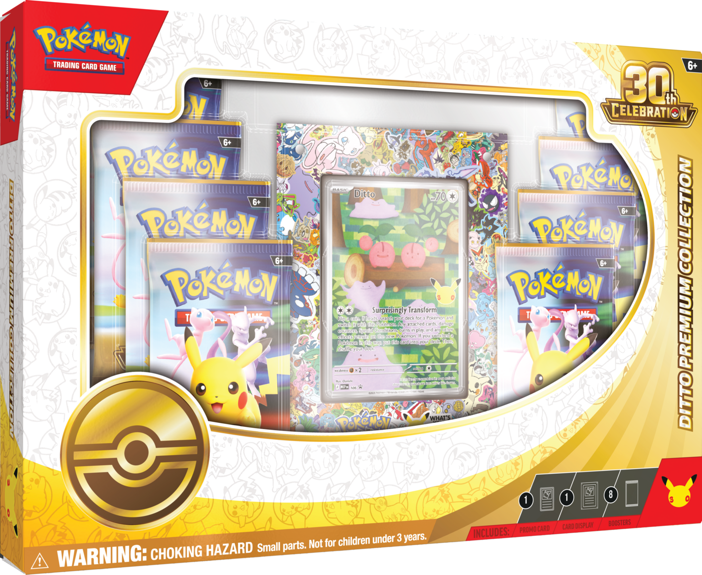 PREORDER Pokémon TCG: 30th Celebration - Ditto Premium Collection
