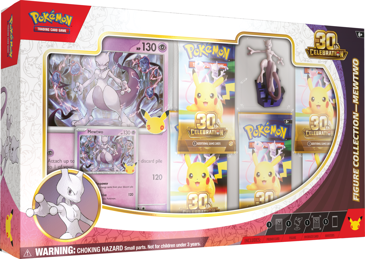 PREORDER Pokémon TCG: 30th Celebration - Figure Collection - Mewtwo