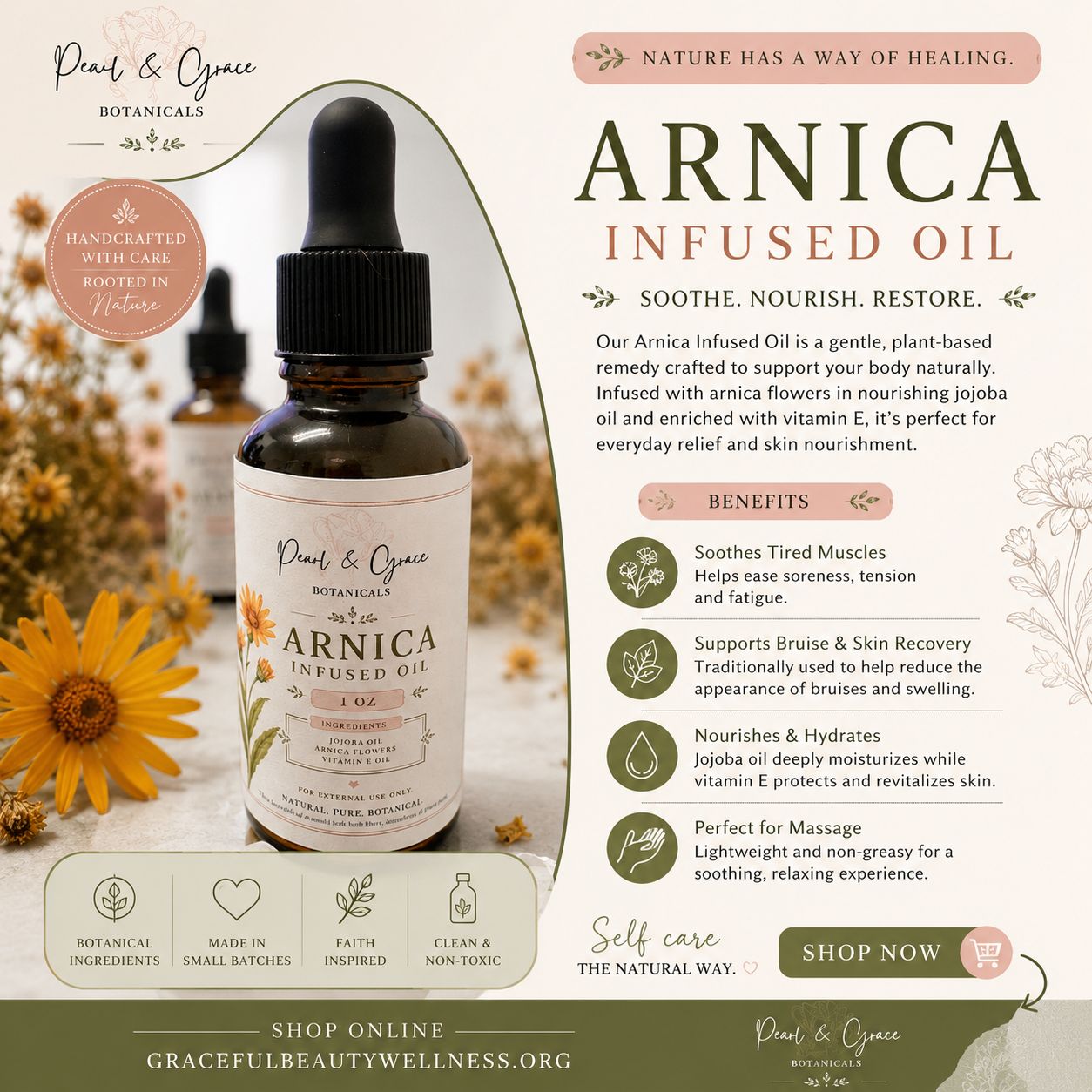 Arnica Oil - 1 oz.