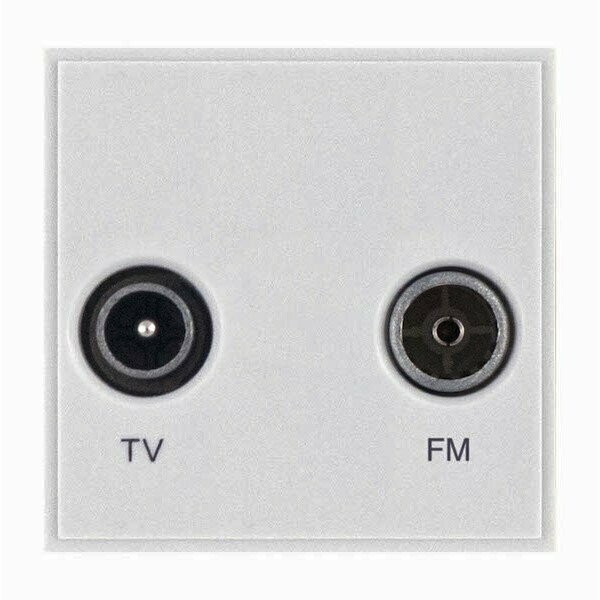 MOD-21 2 x Coaxial/Aerial (Male & Female) Isolated