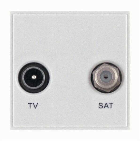 MOD-23 1 x Coaxial/Aerial (Male) + 1 x F-Type Satellite – Isolated