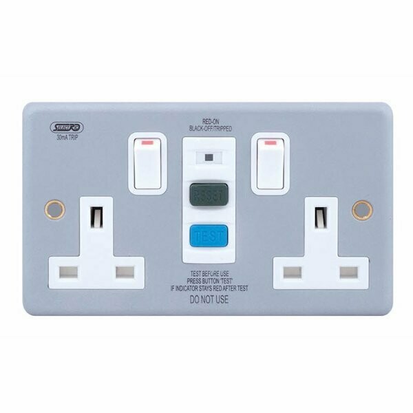 LG9098MB-USB 2 Gang 13 Amp Socket with 2 x USB Ports SP
