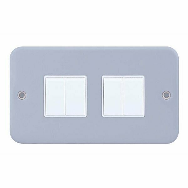 LG204MB 10 Amp Plate Switch