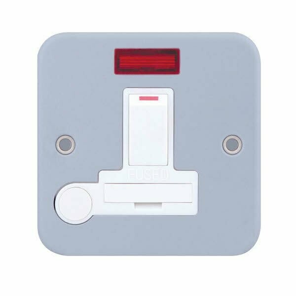 13 Amp Fused Connection Unit with Neon and Flex Outlet